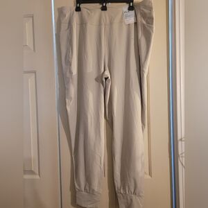 FLX Affirmation high rise jogger size 2X NWT pockets Travel Leisure